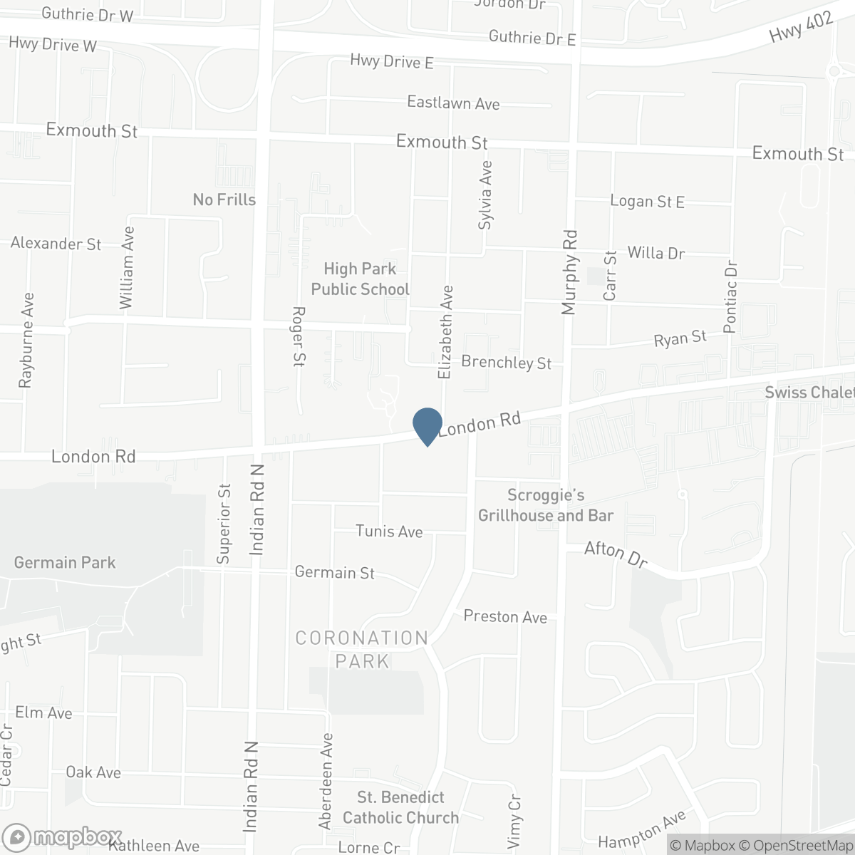 1027 LONDON ROAD, Sarnia, Ontario N7S 1N9